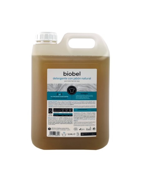 Detergente enriquecido con jabón 5 L Biobel