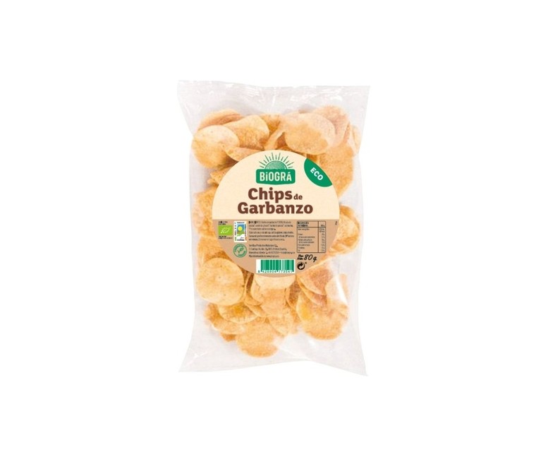 Chips Garbanzo 80 g Biográ