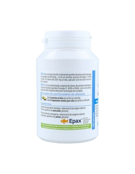 Ergy 3 omega 3, DHA y EPA 180 perlas Nutergia
