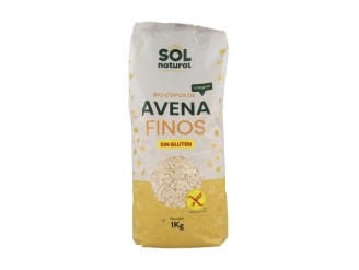 Copos de avena integral finos Bio