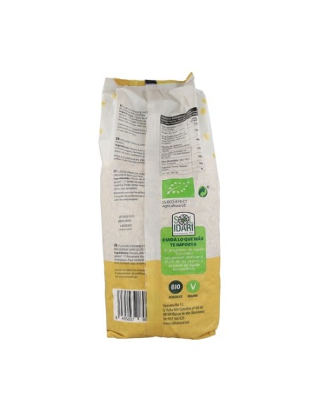 Copos de avena integral finos Bio 1 kg Sol Natural