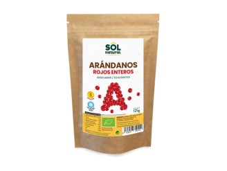 Arándanos rojos de Canadá sin azúcar Bio