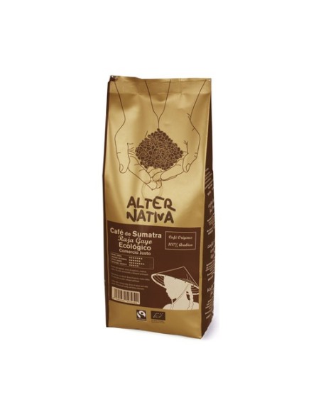 Café de Sumatra raja gayo grano ecológico 500 g Alternativa3