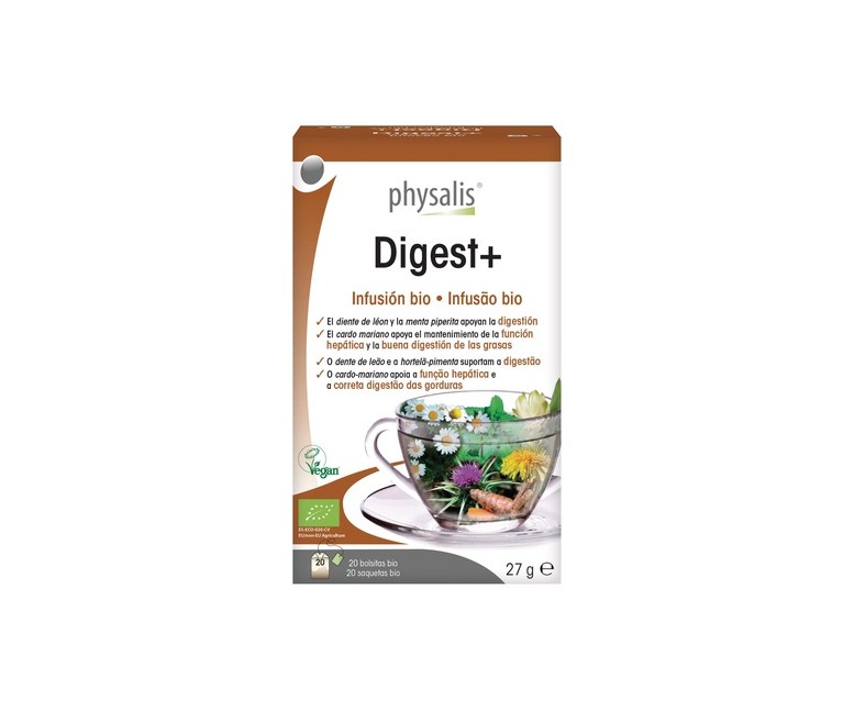 Infusión Digest + 20 bolsitas infusoras Physalis