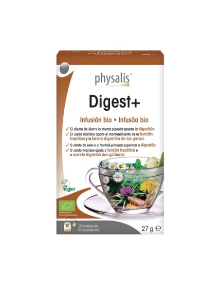 Infusión Digest + 20 bolsitas infusoras Physalis