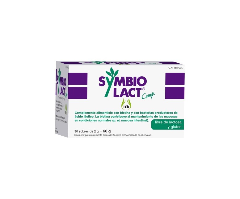 Symbiolact Comp proiótico digestivo - 4 cepas 30 sobres de 2g Symbiopharm
