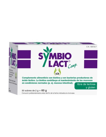 Symbiolact Comp proiótico digestivo - 4 cepas 30 sobres de 2g Symbiopharm