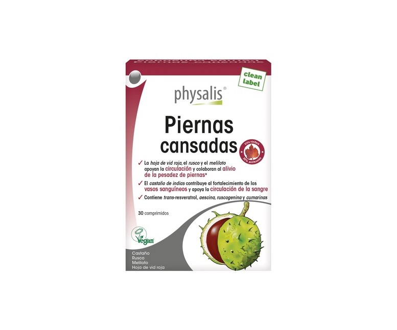 Piernas Cansadas 30 comprimidos Physalis