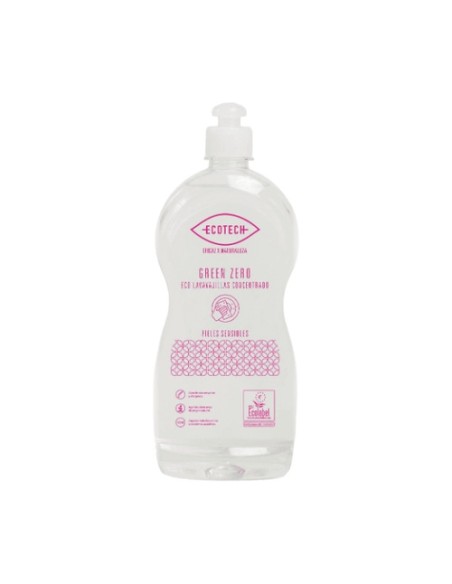 Detergente lavavajillas concentrado Green Zero 750 ml de gel Ecotech