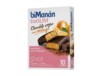 Barrita Sustitutiva de Chocolate y Naranja