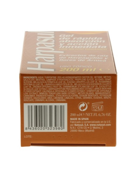 Harpasul Gel 200 ml de gel Natysal