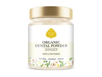Polvo Dental Jengibre Limpiador Y Blanqueador