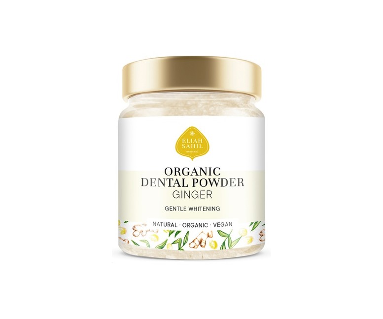 Polvo Dental Jengibre Limpiador Y Blanqueador 45 g Eliah Sahil