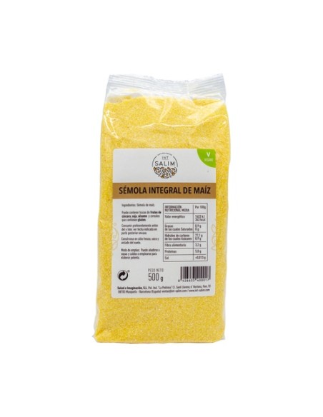 Sémola Maíz Integral 500 g Int-Salim