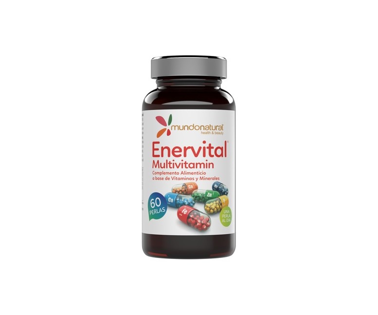 Enervital multivitamin 60 perlas de 1681.8mg Mundonatural