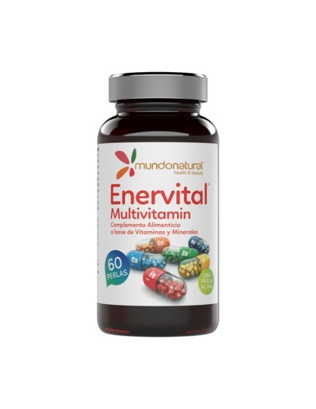 Enervital multivitamin 60 perlas de 1681.8mg Mundonatural