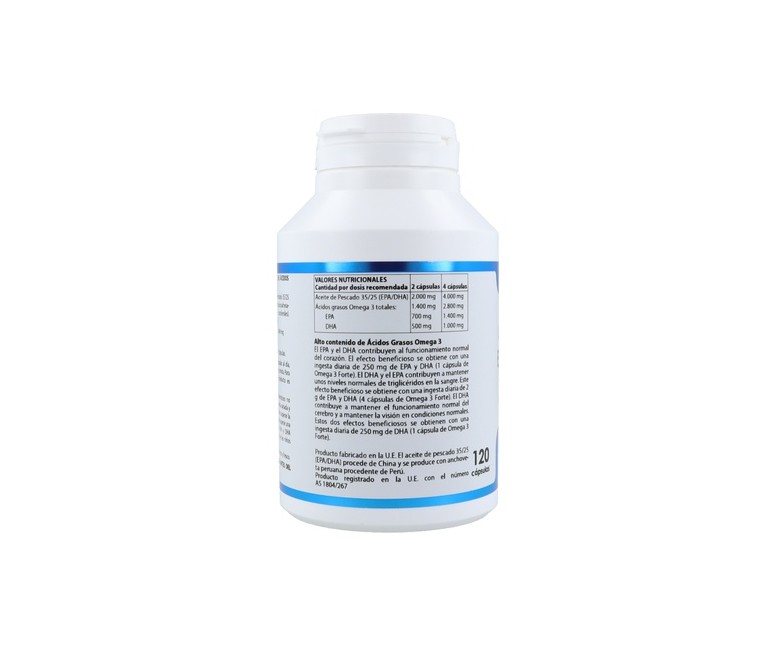Omega Forte Epa 350- Dha 250 120 cápsulas Equisalud