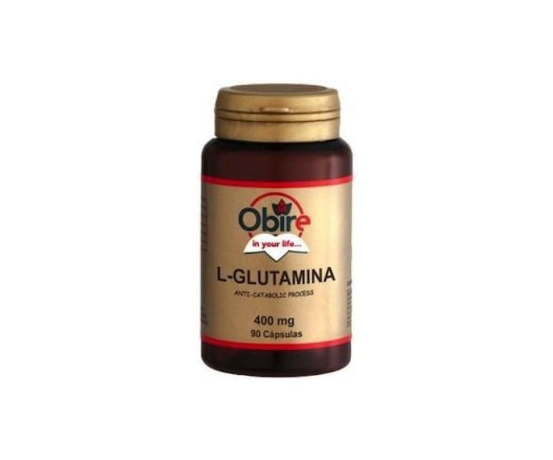 L-Glutamina 90 cápsulas de 400mg Obire