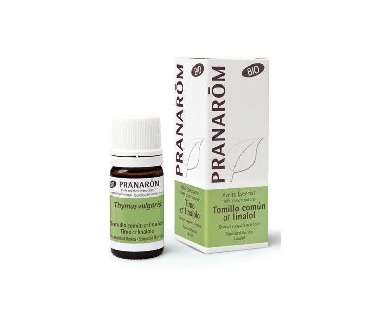 Tomillo Comun Qt Linalol Bio 5 ml de aceite esencial Pranarom