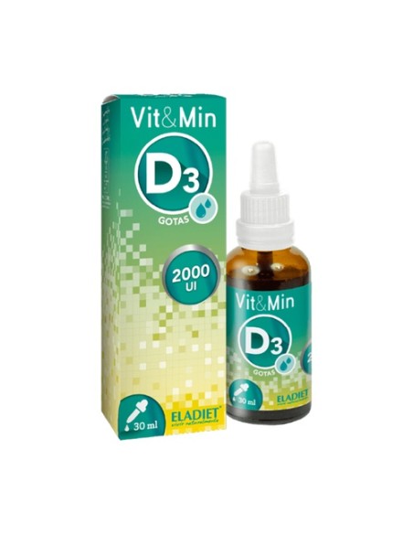 Vit&Min Vitamina D3 30 ml Eladiet