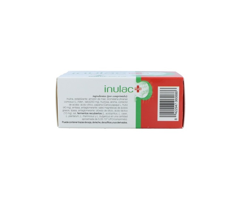 Inulac Plus 24 tabletas de 2g Soria Natural