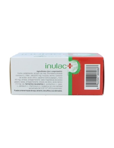 Inulac Plus 24 tabletas de 2g Soria Natural