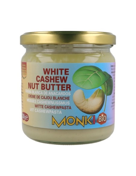 Crema Anacardos Blanca Bio 330 g Monki