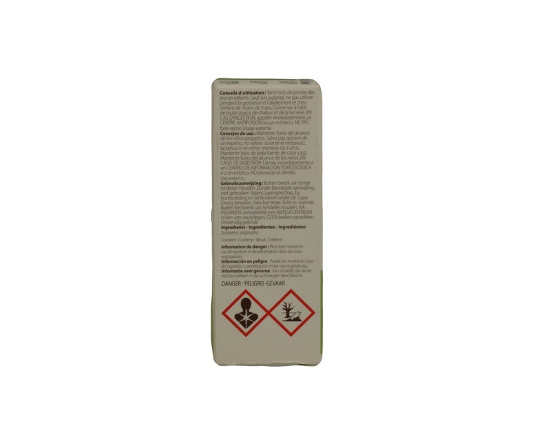 Enebro de Virginia Aceite Esencial 10 ml de aceite esencial Pranarom