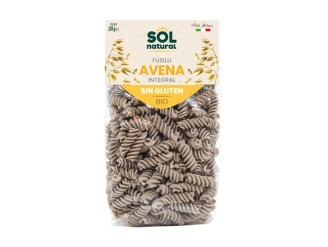 Fusilli de avena sin gluten Bio