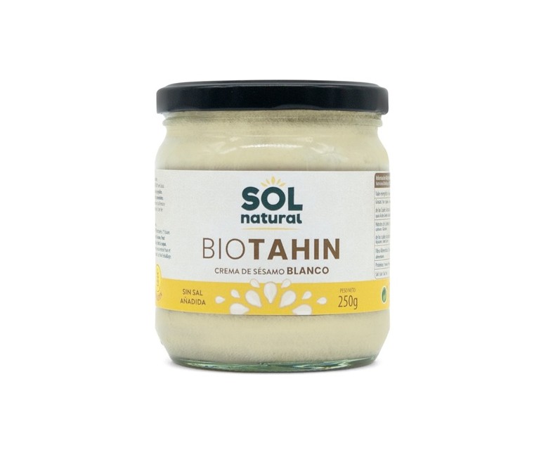 Tahín blanco Bio 250 g Sol Natural