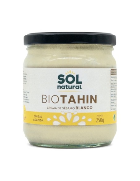 Tahín blanco Bio 250 g Sol Natural