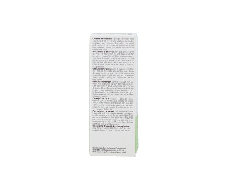 Aceite esencial de Rosa de Damasco - flor 2 ml Pranarom