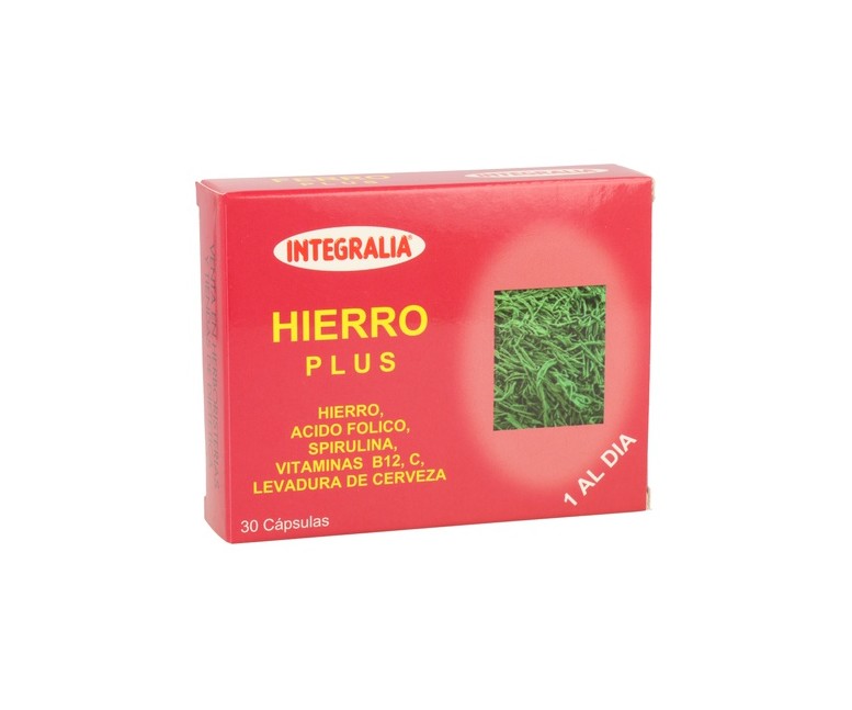 Hierro Plus 30 cápsulas Integralia