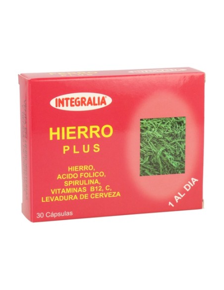 Hierro Plus 30 cápsulas Integralia