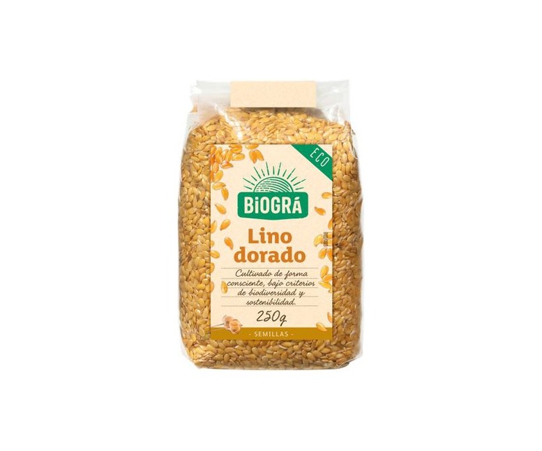 Semillas de Lino Dorado Bio 250 g Biográ