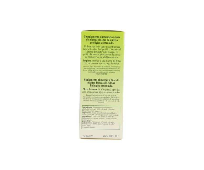 Diente de León 50 ml Biover