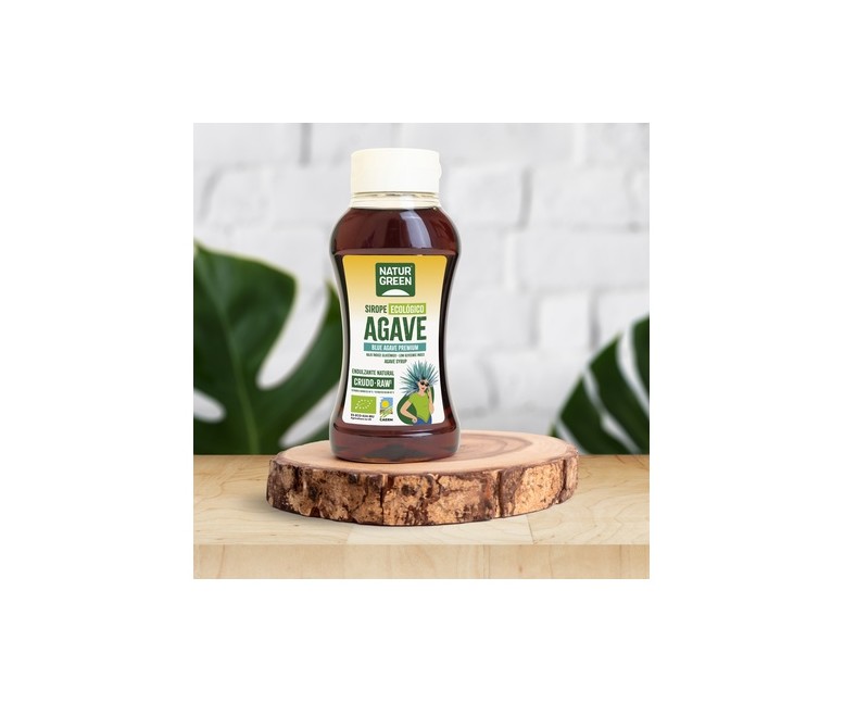 Sirope de agave crudo Bio 500 ml NaturGreen