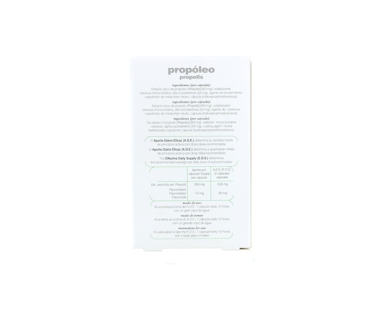 30-S Propóleo 30 cápsulas (690mg) Soria Natural