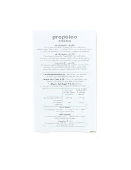 30-S Propóleo 30 cápsulas (690mg) Soria Natural