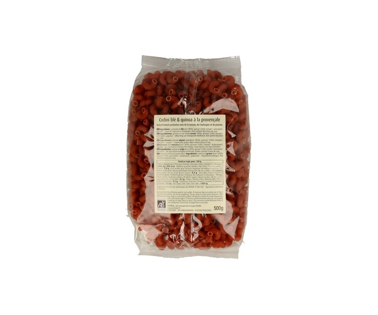 Codini de Trigo y Quinoa 500 g Primeal