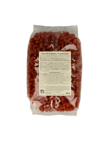 Codini de Trigo y Quinoa 500 g Primeal