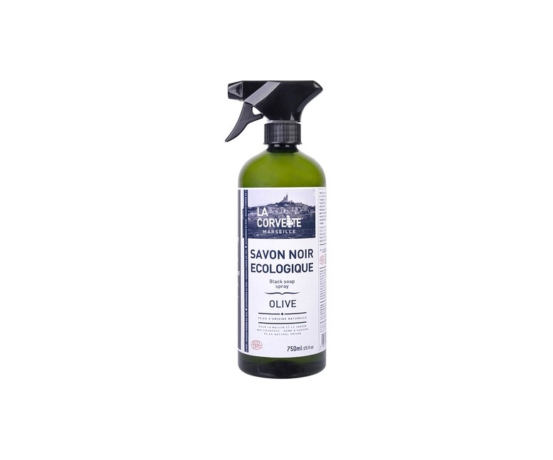 Jabón negro ecológico con aceite de oliva 750 ml La Corvette