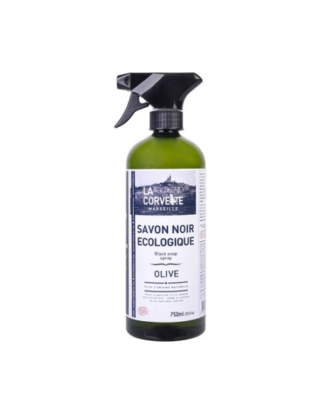 Jabón negro ecológico con aceite de oliva 750 ml La Corvette