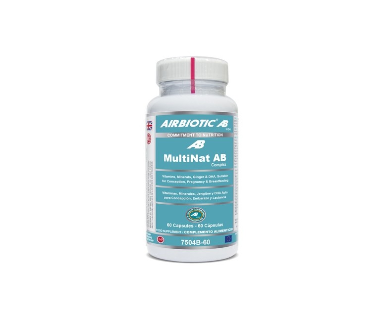 Multinat AB Complex 60 cápsulas Airbiotic
