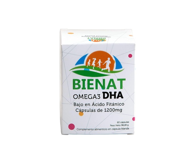 Bienat Omega 3 DHA 30 cápsulas de 1200mg Bienat