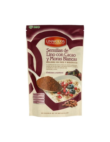 Semillas de Lino con Cacao y Moras 200 g Linwoods