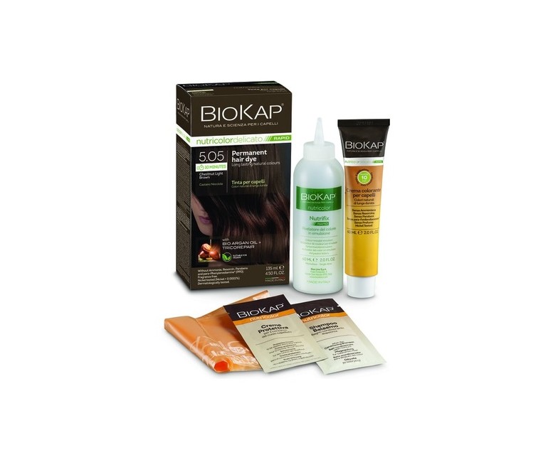 Biokap rapid castaño avellana 5.05 140 g de crema Biokap