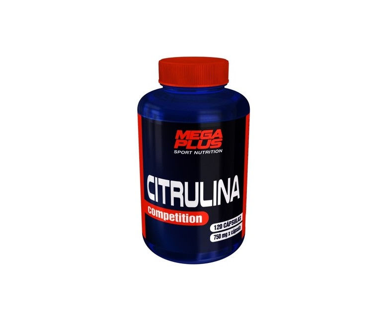 Citrulina malato competition mejora de rendimiento 120 cápsulas de 750mg Mega Plus