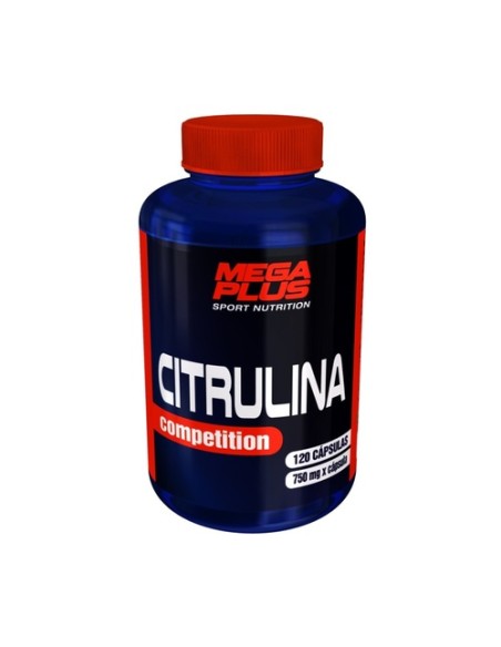 Citrulina malato competition mejora de rendimiento 120 cápsulas de 750mg Mega Plus
