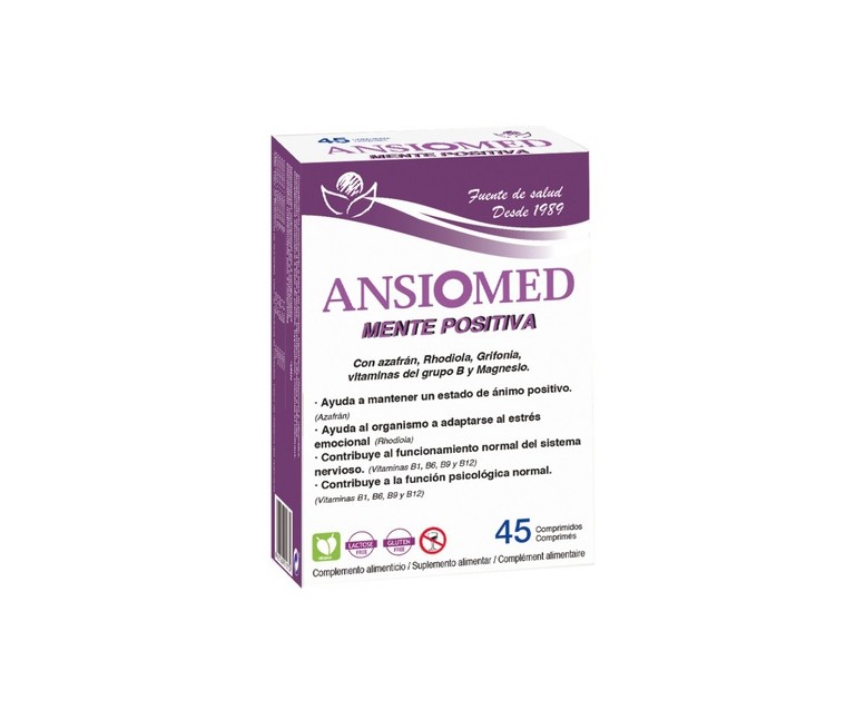 Ansiomed Mente positiva 45 comprimidos Bioserum